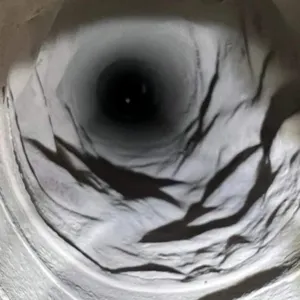 Komínová vložka po vyhorení